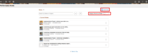Fluid Performance Notes in PeopleSoft HCM PUM 52 - Add Notes through Performance Notes Tile (both MSS and ESS)