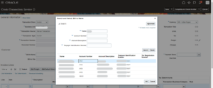 Creation of Manual Transaction and Billing adjustments