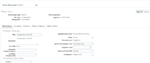Implementing Compensatory Type Absence 3