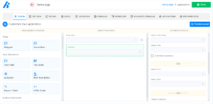 Kovaion engage Form Builder page