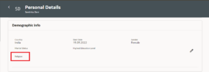 Personal-Details-Page-on-Redwood-Theme 